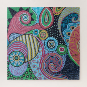 Vibrancy Jigsera Quebra-cabeça por Karla Gerard