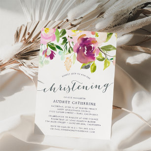 Vibrant Bloom   Convite de Natal