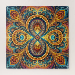 Vibrant Fractal Art Jigsera Quebra-cabeça