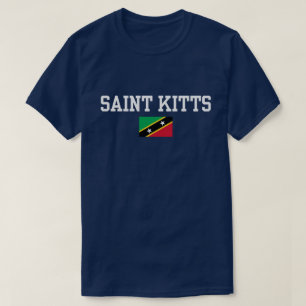Vibrant Island Pride Santo Kitts Flag T-Shirt