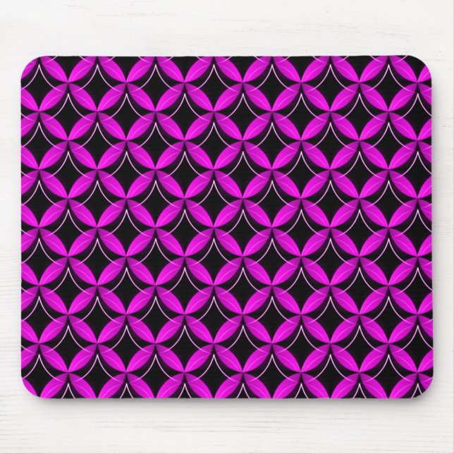 Vibrant Purple Uptown Glam Mousepad (Frente)