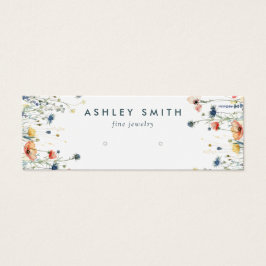 Vibrante Cartão de Vídeo de Vestígio de Flor Selva