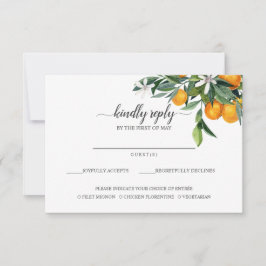 Vibrante Tangerina Citrus Orange RSVP