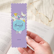 Vibrantes Flores de Primavera Versículo da Bíblia 