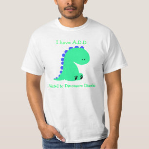 Viciado à camisa dos DINOSSAUROS