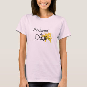 Viciado ao t-shirt dos hemerocallis