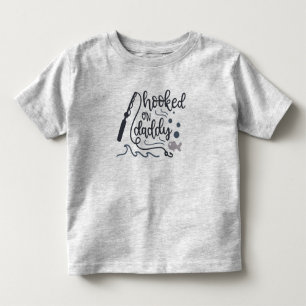 Viciado Em Pai Pescar O Camiseta De Toddler