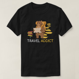 Viciado em Viagens | Camiseta Aventura do Ursinho 