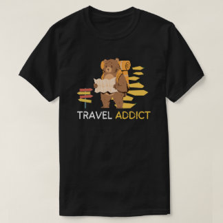 Viciado em Viagens | Camiseta Aventura do Ursinho