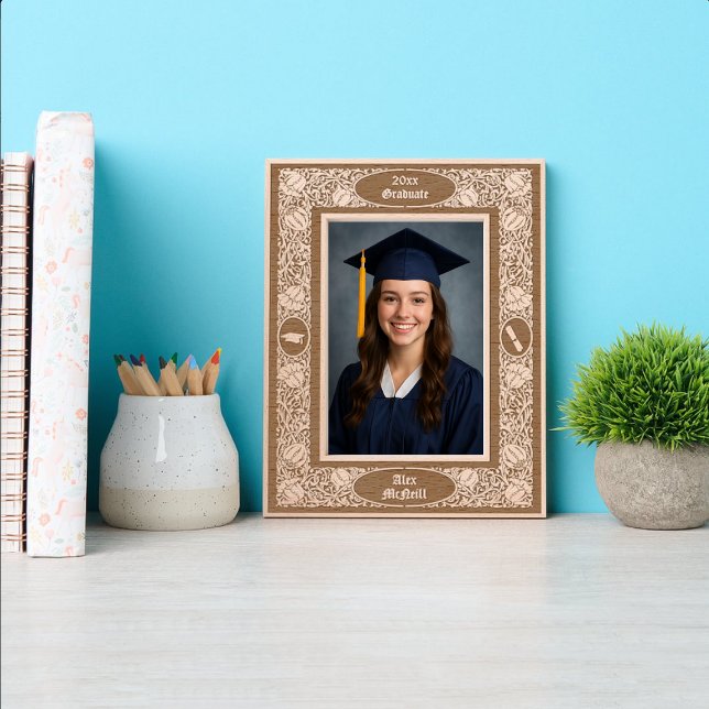 Victorian Era 1896 Art Nouveau Floral Graduation (Criador carregado)