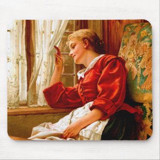Victorian Lady Mousepad