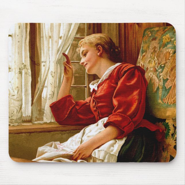Victorian Lady Mousepad (Frente)