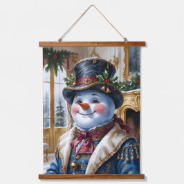 Victorian Snowman Christmas Design