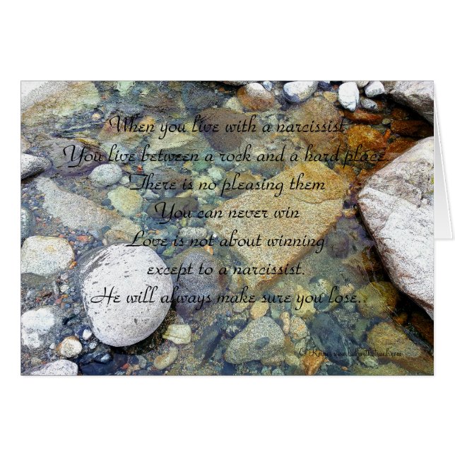 Vida Com Um Cartão Narcisista (Frente Horizontal)