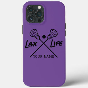 Vida de LAX Roxo Personalizado (Lacrosse)