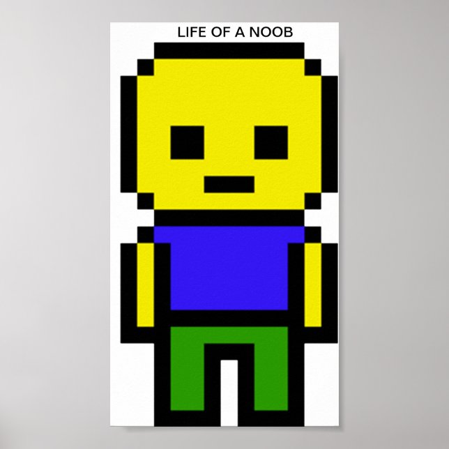 Vida de um poster noob (Frente)