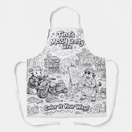 Vida Desorganizada e Artesanal da Tina -Avental, M