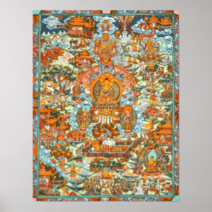 Vida do poster de Buddha