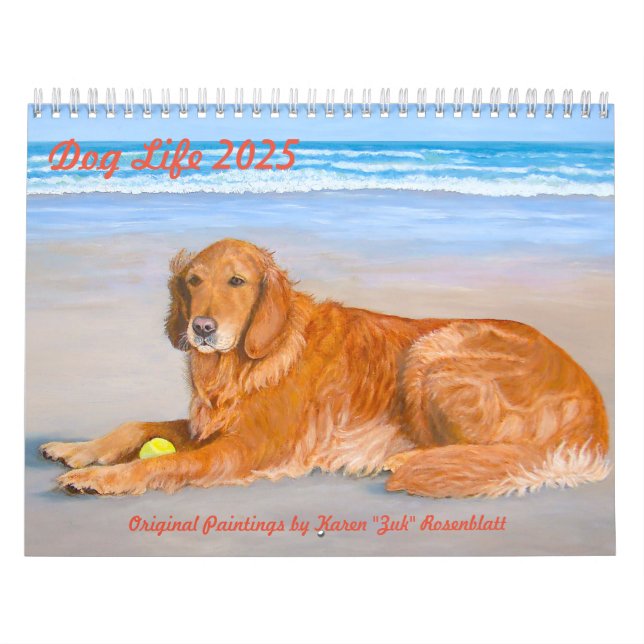 Vida dos Cachorros! - Calendário 2025 (Capa)
