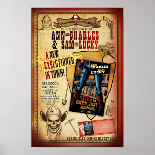 Vida na junção de caixão, poster do empresário