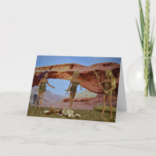 Vida Pré-Histórica. Cartão