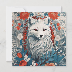 Vida Selvagem de Raposa Ártica Mesmerizante