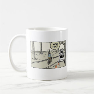 Vida viva que empurra a caneca dos limites