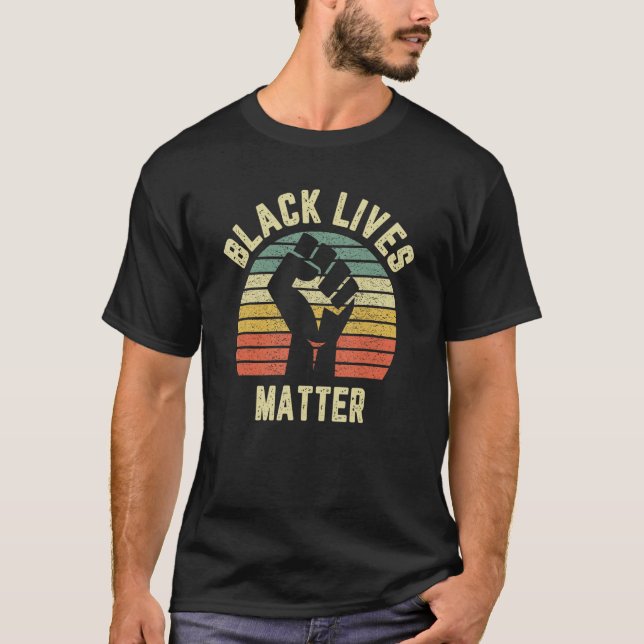 Vidas Negras Camisa Legal Design para BLM (Frente)