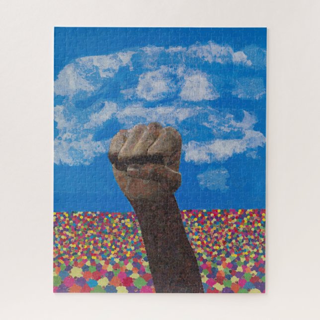 Vidas Negras Importam quebra-cabeça (Vertical)