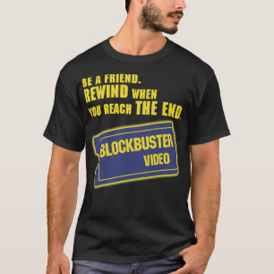 Vídeo Blockbuster Merchandise Clássico T-Shirt