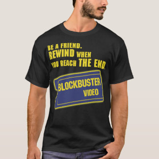 Vídeo Blockbuster Merchandise Clássico T-Shirt