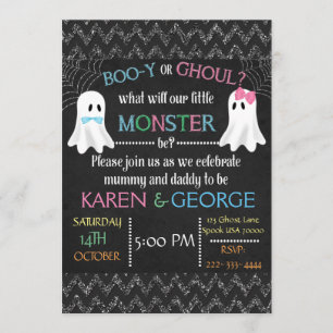 Vídeo de Boo-y ou Ghoul Halloween Convite