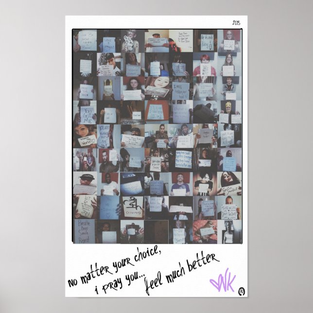 Vídeo musical "Untitled" de 11" x 17", Poster Vida (Frente)