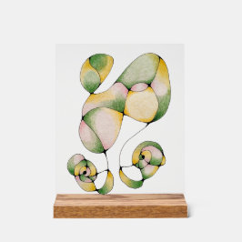 Vidro de aparência alegre - Tela acrílica