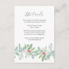 Vidro de Cartão de Casamento de Natal