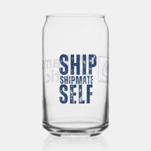 Vidro de Drinkware Self-Shipmate