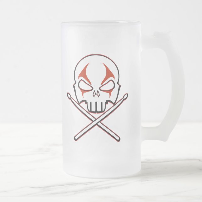 Vidro do baterista do metal pesado da caneca de (Direita)