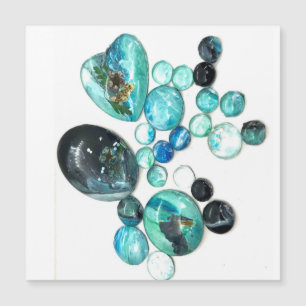 Vidro-do-mar flores e bexiga