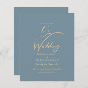 Vidro Elegante de Vidro Elegante Dourado Casamento