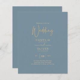 Vidro Elegante de Vidro Elegante Dourado Casamento