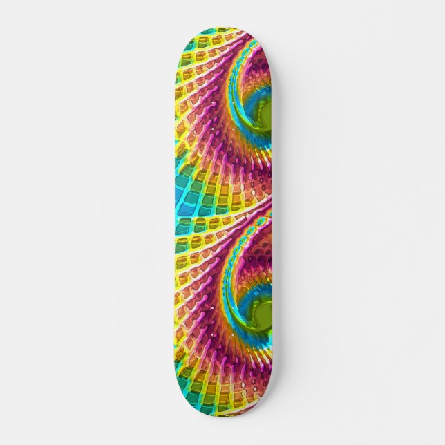 Vidro Fractal Skateboard 7 (Frente)
