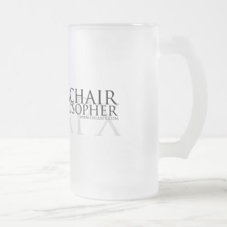 Vidro Jateado A caneca de cerveja do fosco de AxPx