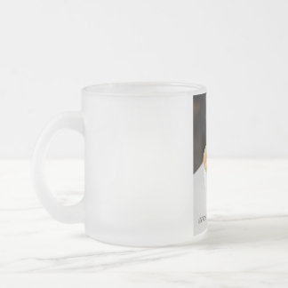 Vidro Jateado Alimentado por Café – Design Divertido de Caneca p
