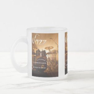 Vidro Jateado Caneca de café