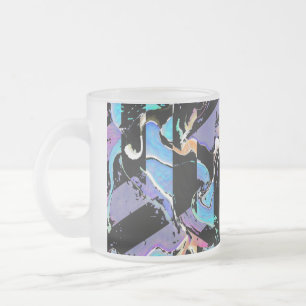Vidro Jateado Caneca de café Eyesore