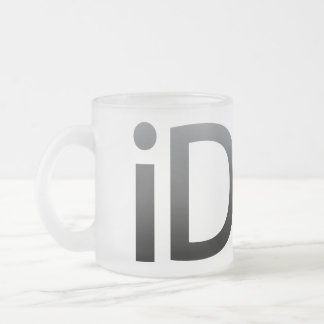 Vidro Jateado Caneca de café iPai