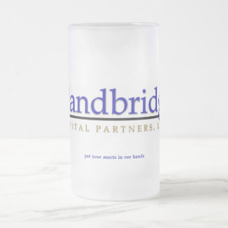 Vidro Jateado caneca de cerveja
