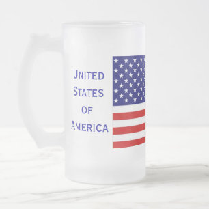 Vidro Jateado Caneca de cerveja americana da cerveja do fosco da