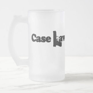 Vidro Jateado Caneca de cerveja da lei de antecedentes