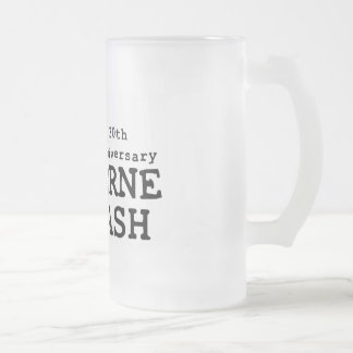 Vidro Jateado Caneca de cerveja da vaca de BW